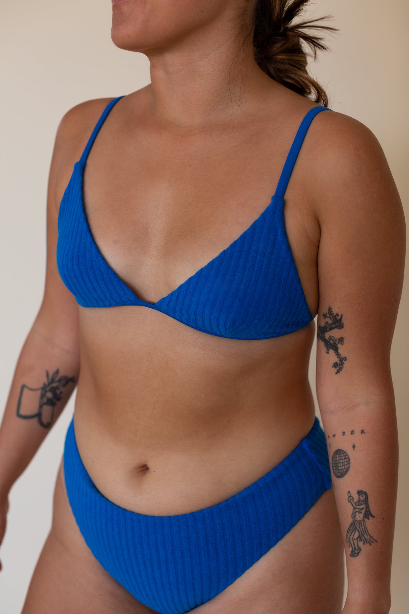 Moon Top (Lapis Terry Ribbed)