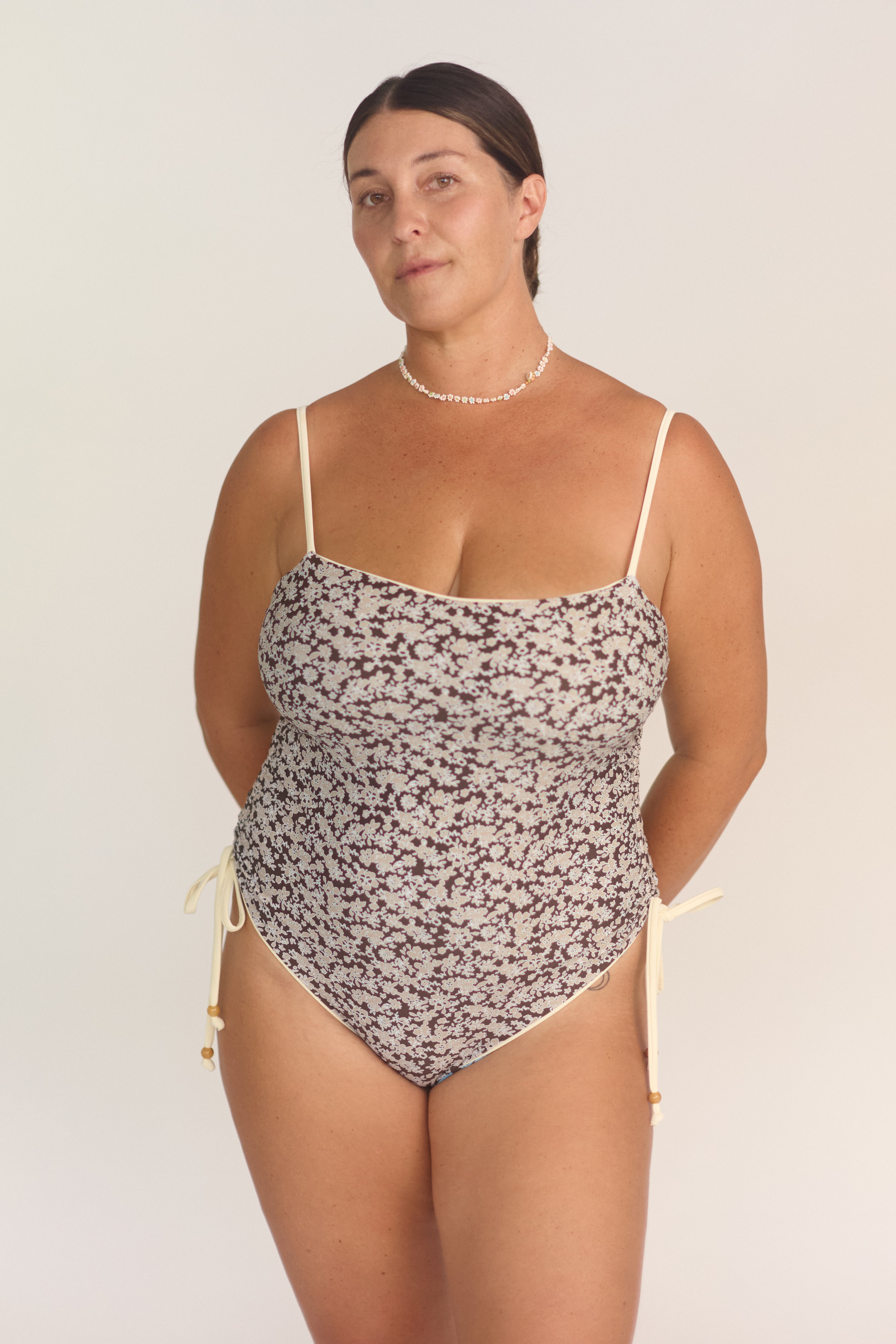 Nala One Piece (Lagoon Hibiscus Reversible Bloom)