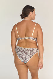 Rowie Top (Lagoon Hibiscus Reversible Bloom) see description