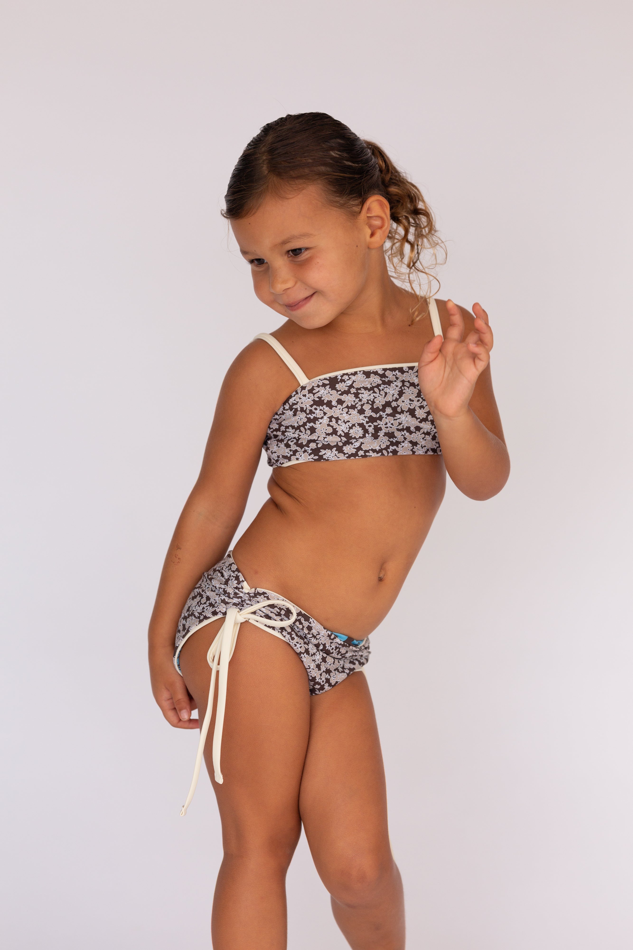 Rua Set (Lagoon Hibiscus Reversible Bloom)