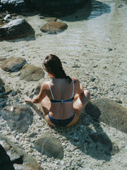 Sage Top (Blue Hour Reversible Olive Bloom)