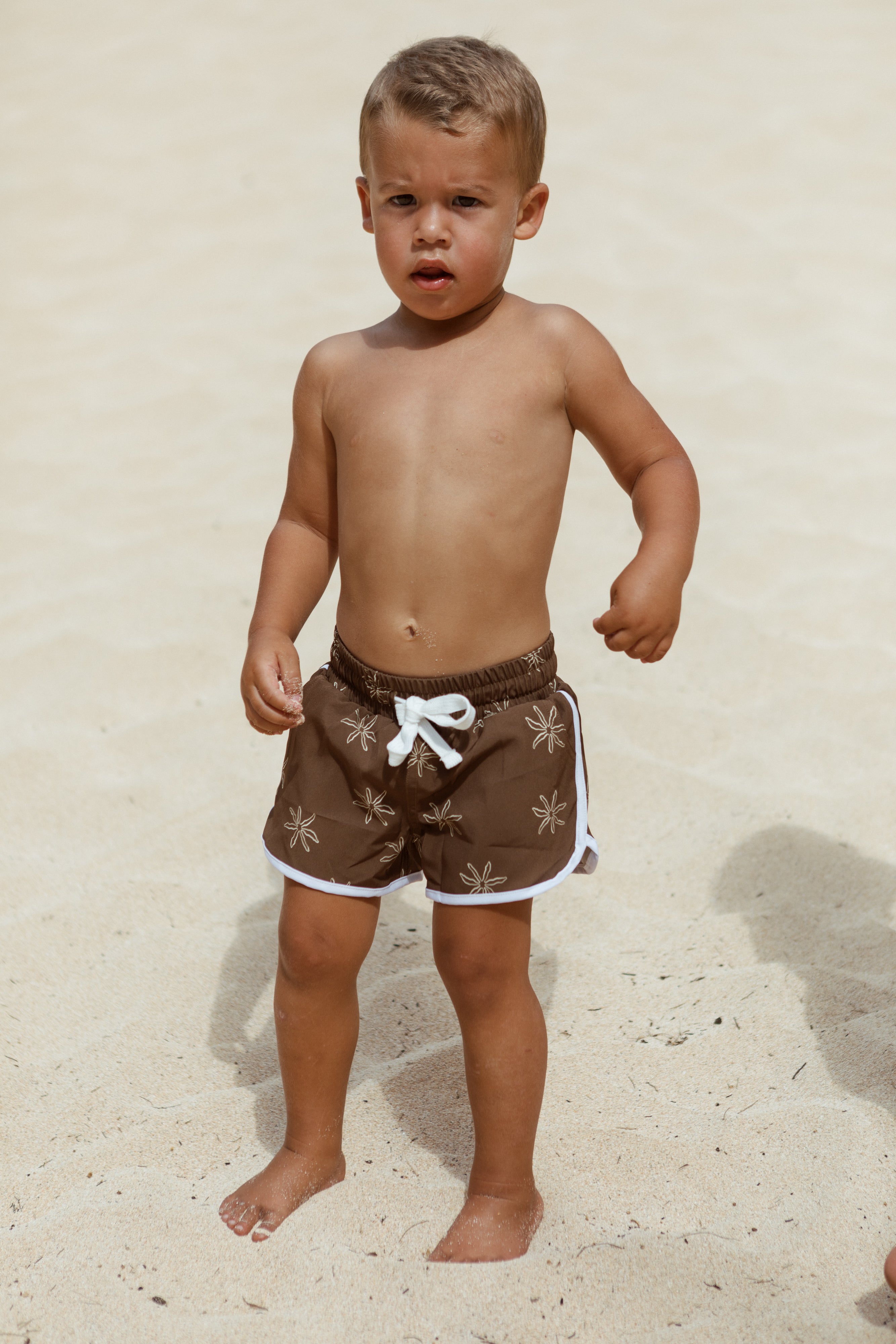 Kaiwi Boardies (Espresso Tiare)